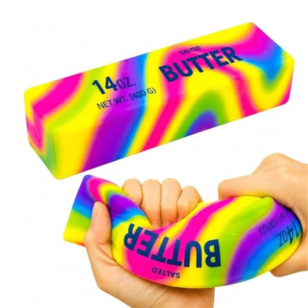 Viral Giant Rainbow Slow Rise Foam Butter Squishy