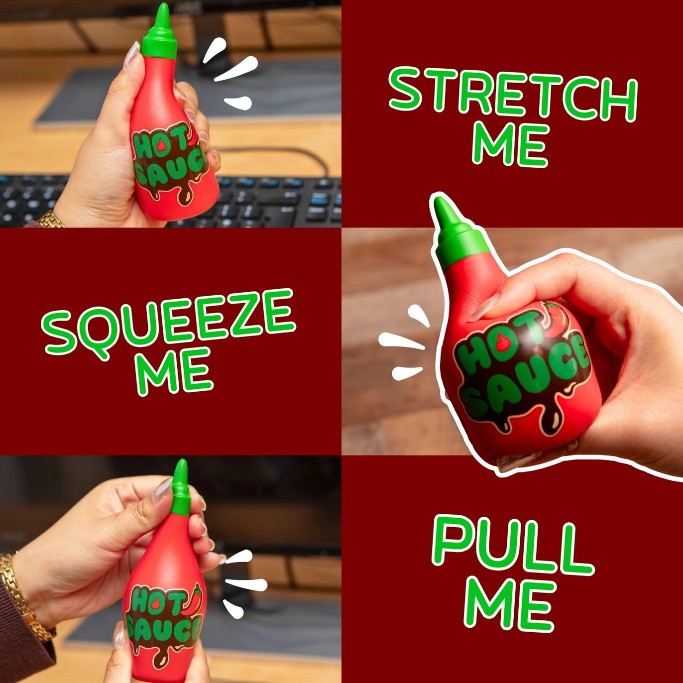 Hot Sauce Slow Rise Foam Squishy - Image 3