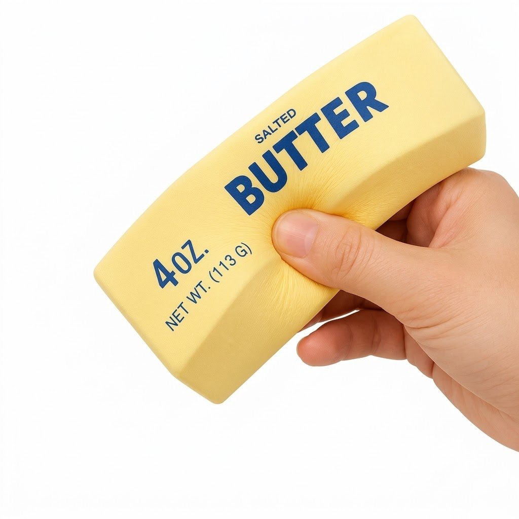 Viral Squishy 4oz Butter Slow Rise Foam (14cm)